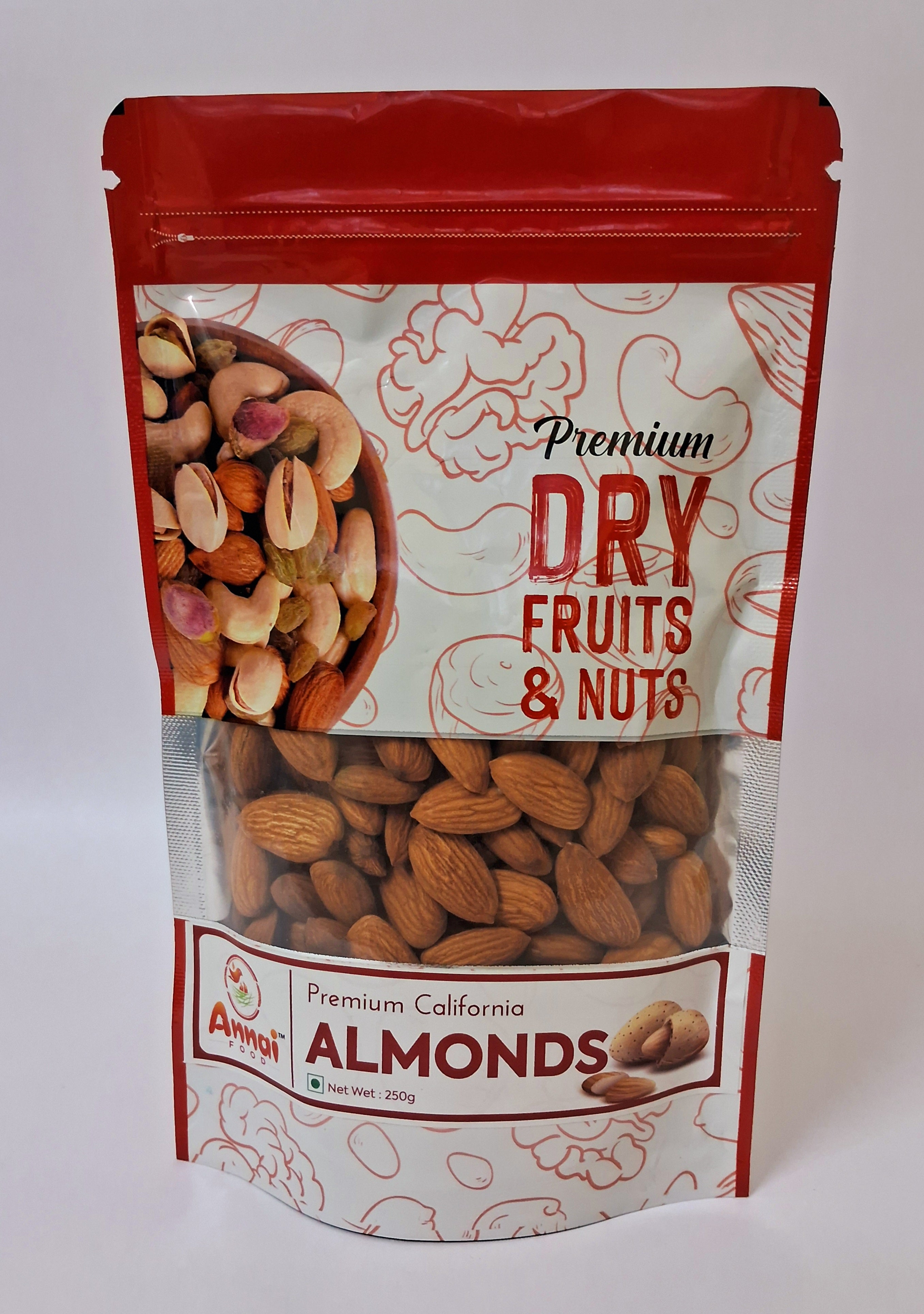 Almonds 250gm