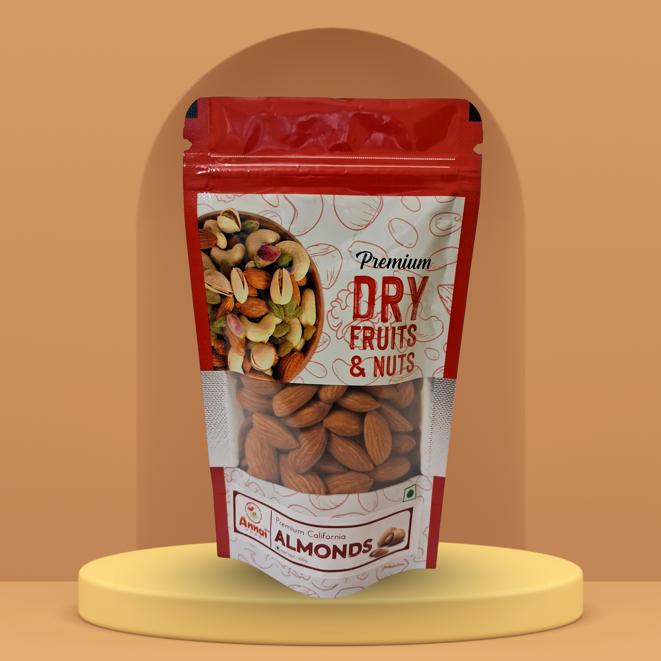 Almonds 100gm