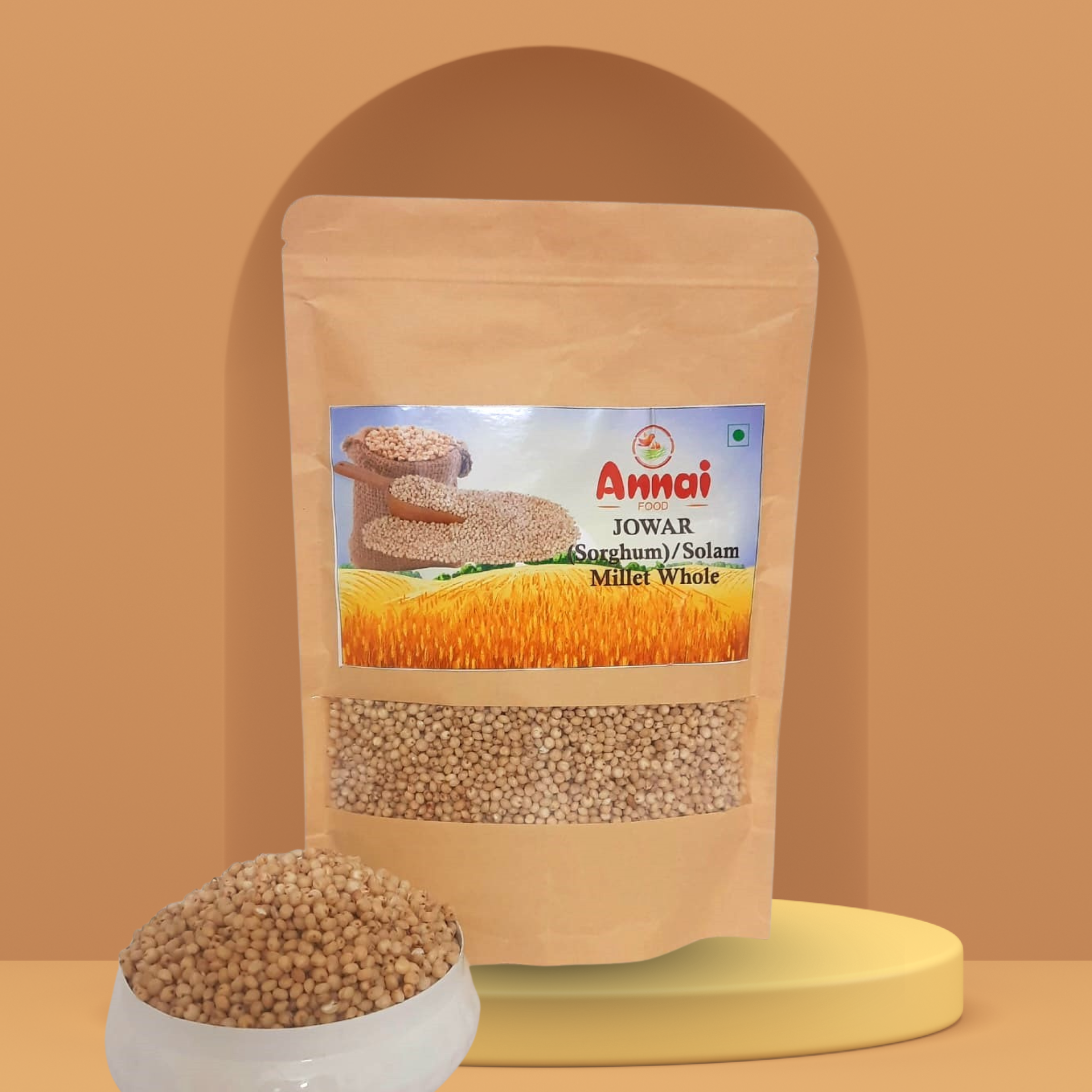 Jowar Whole- 1kg
