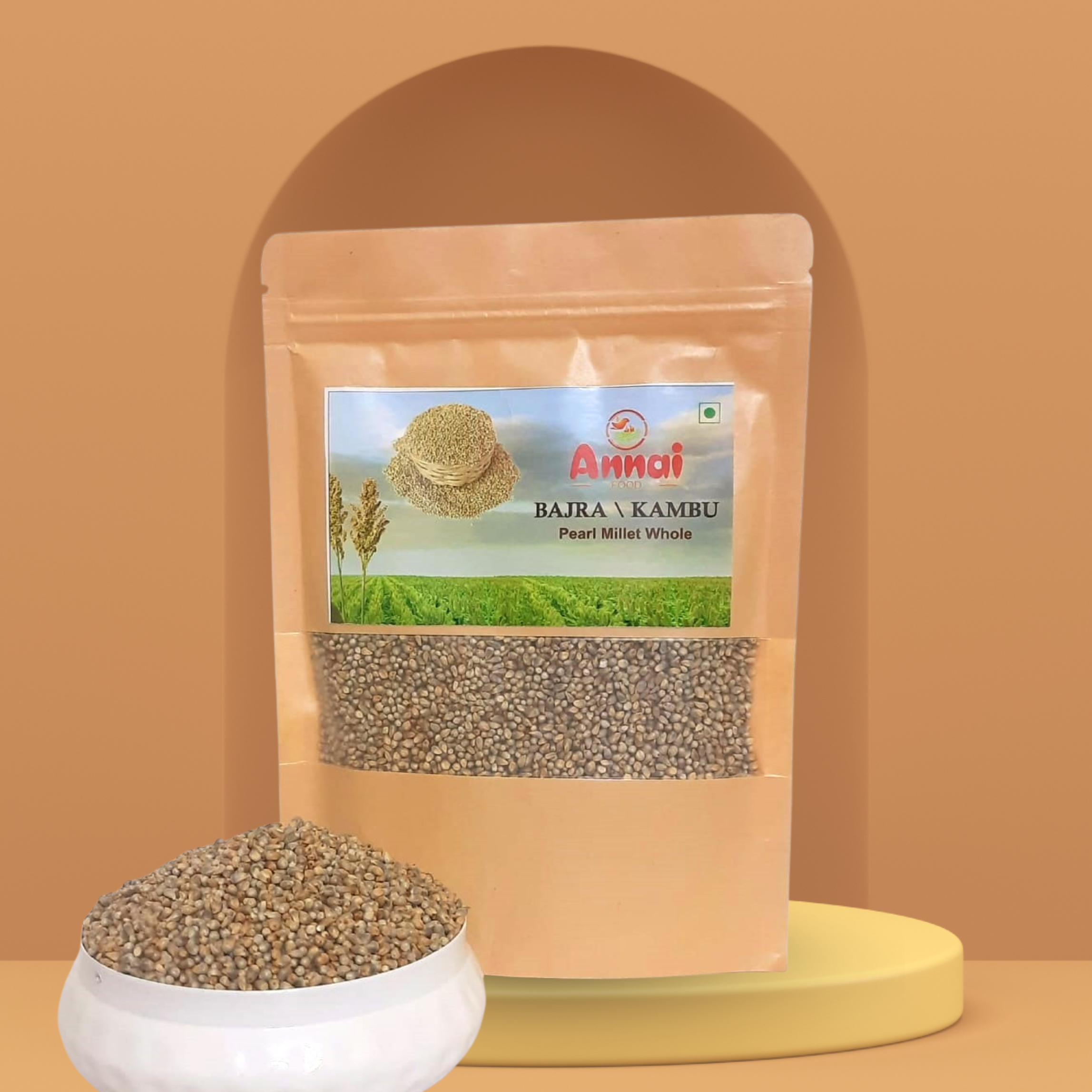 Bajara Whole-500gm