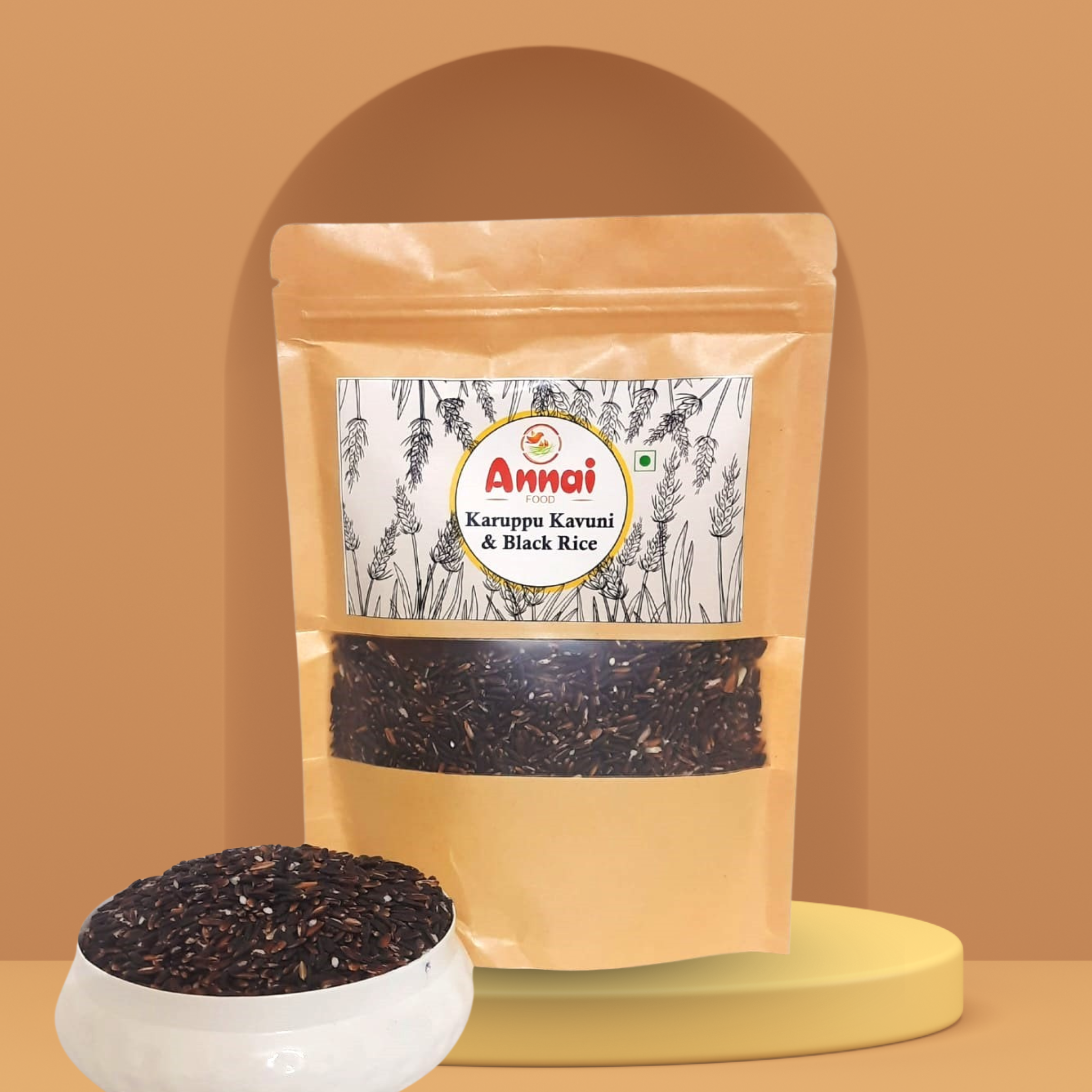 Karuppu Kavuni & Black Rice 500gm