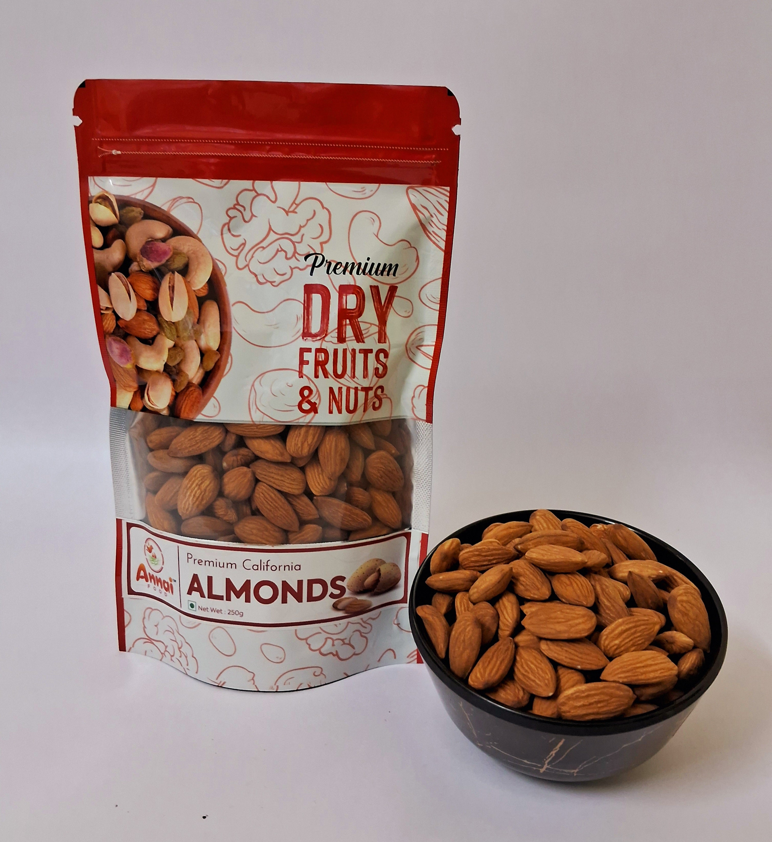 Almonds 250gm