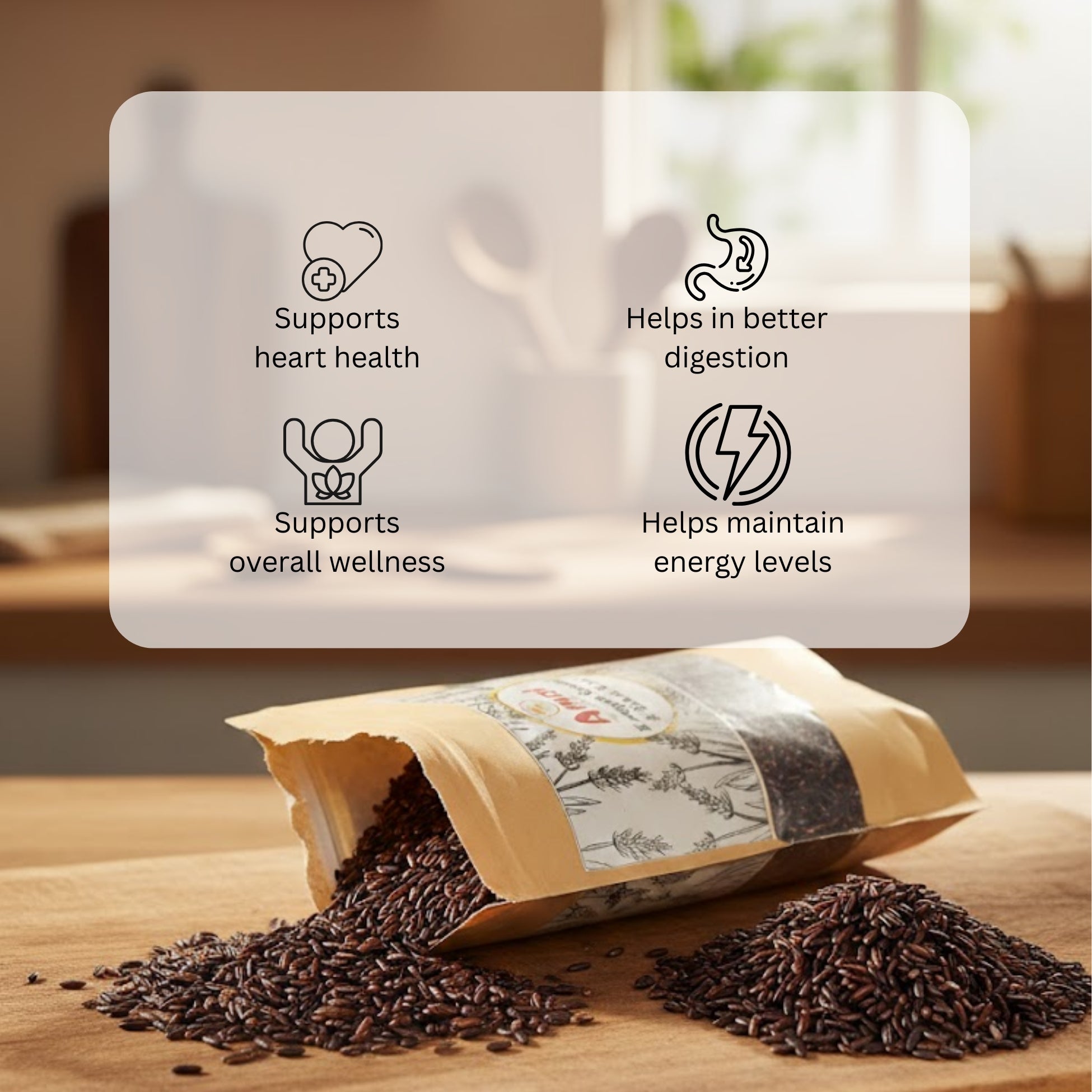 Annai Food Karuppu Kavuni & Black Rice -500gm