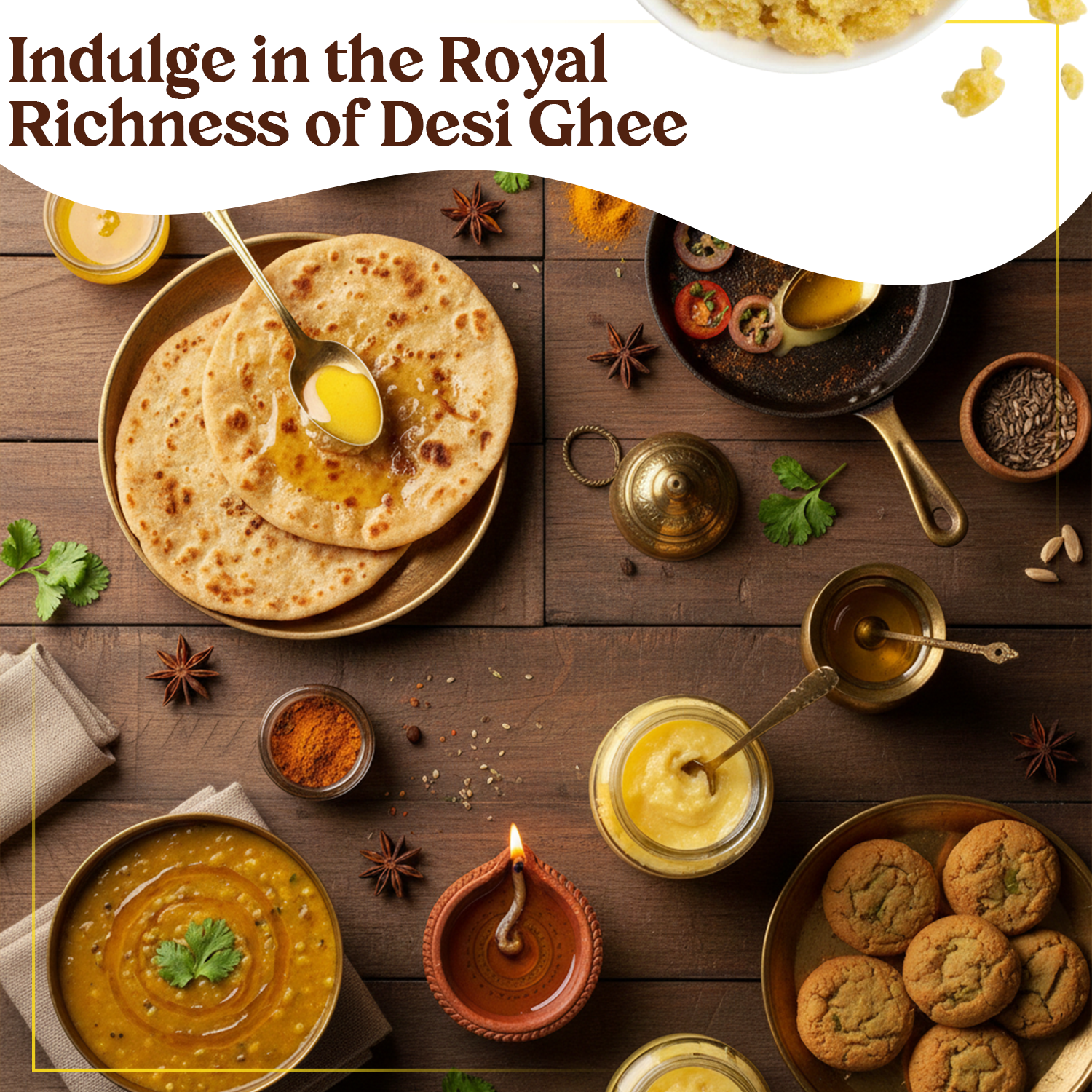 Annai Food Pure Bilona A2 Cow Ghee 250ml Glass Bottle