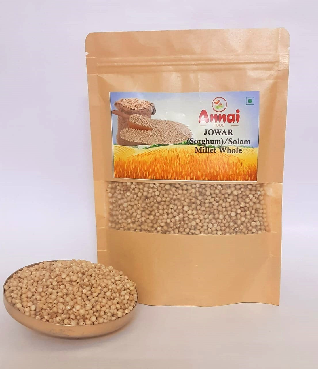 Jowar Whole- 500gm